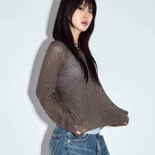 Netty Loose Summer Knit