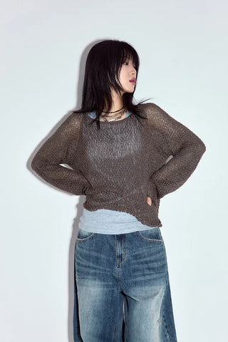 Netty Loose Summer Knit