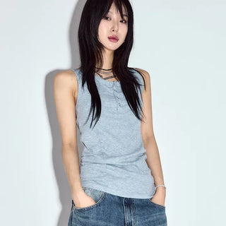 Toto Cut-out Long Sleeveless