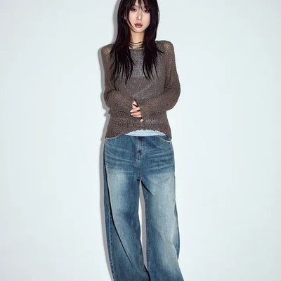 Claw Curve Wide Jeans