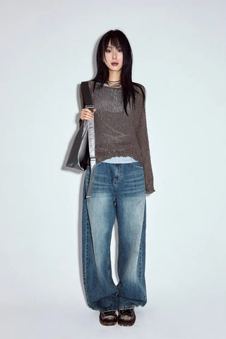 Claw Curve Wide Jeans