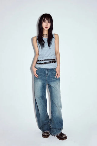 Claw Curve Wide Jeans