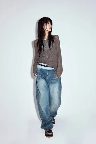Claw Curve Wide Jeans