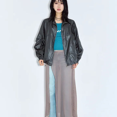 Wrapping Layered Skirt
