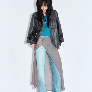 Wrapping Layered Skirt