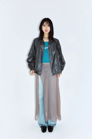 Wrapping Layered Skirt