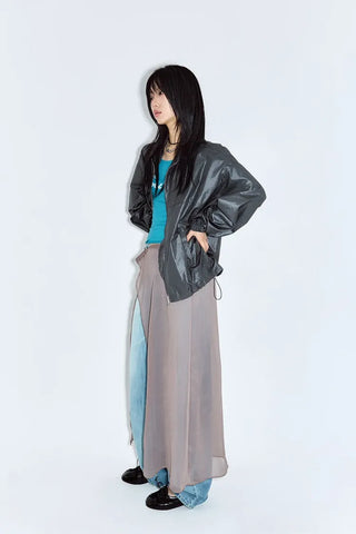 Wrapping Layered Skirt