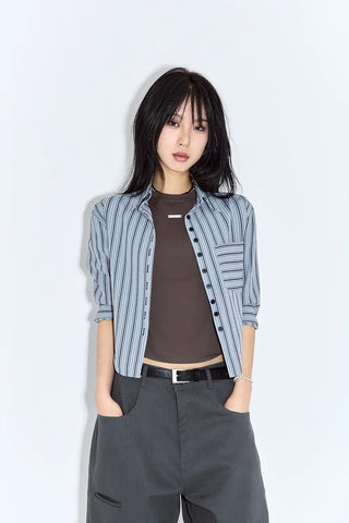 Silver Pendant Short Sleeve T-shirt