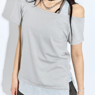 Offer Halter Short Sleeve T-shirt