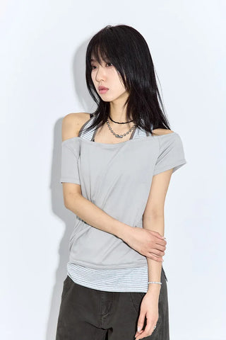 Single-pleat Piggy Wide Pants