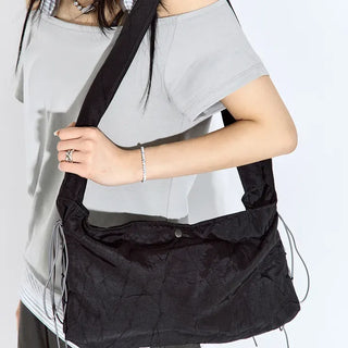 String Washer Shoulder Bag