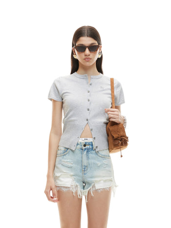 Eton-Neck Tee