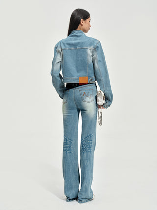 Equestrian Denim Jacket