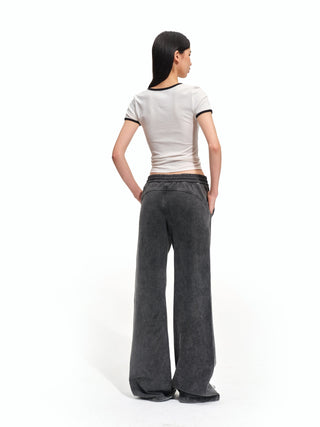 Shimmer Bootcut Knit Pants