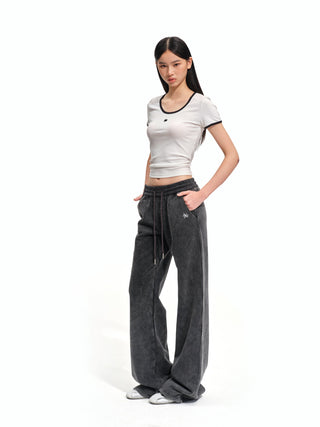 Shimmer Bootcut Knit Pants