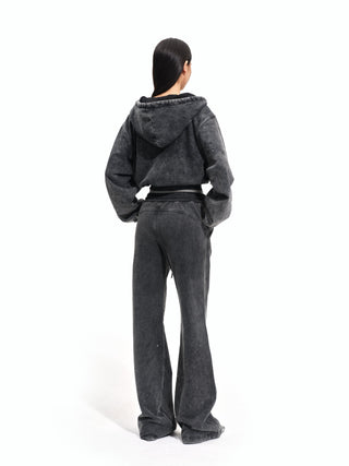 Sparkly Cropped Hoodie