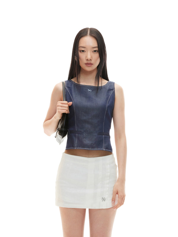 Coastal Denim Vest