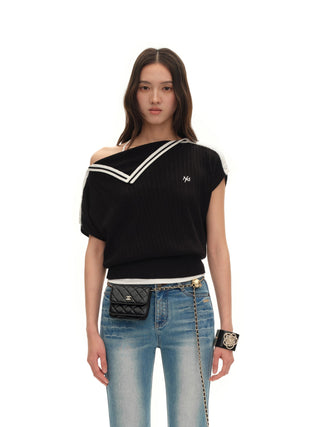 Preppy Contrast Tee