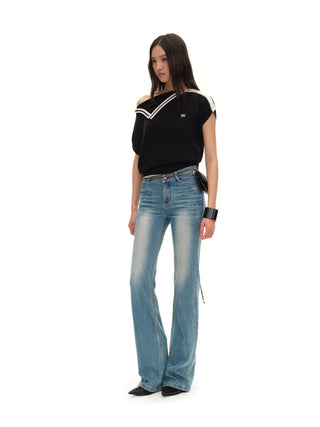 Preppy Contrast Tee