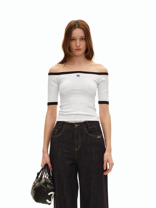 Gardenia White Kaili Knitwear