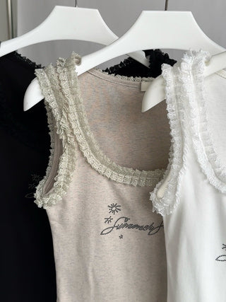 Lace Sling Top