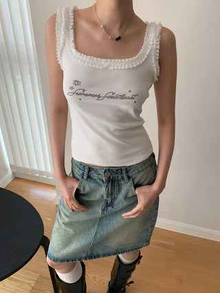 Lace Sling Top