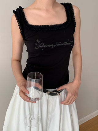 Lace Sling Top