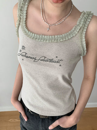 Lace Sling Top