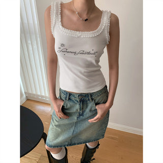Lace Sling Top