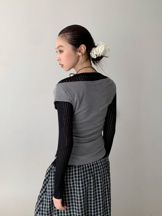 Lace-Up Swing Collar Sleeveless Top