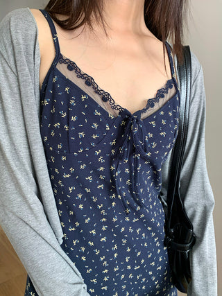 strap lace patchwork set