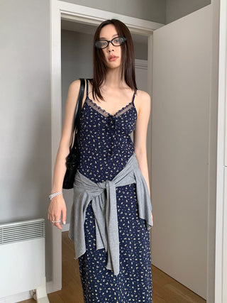 long floral patchwork set