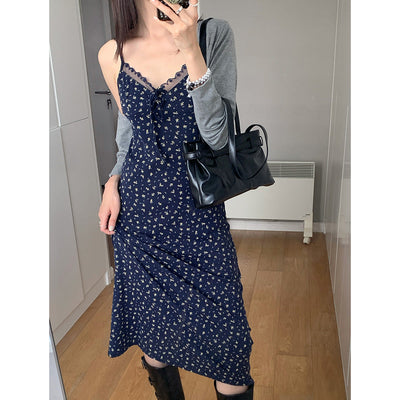 long floral patchwork set