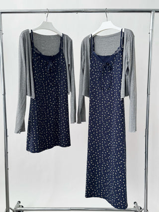 long floral patchwork set