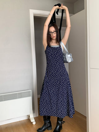fake two-piece slip dress