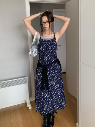 fake two-piece slip dress