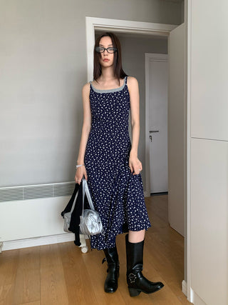 fake two-piece slip dress