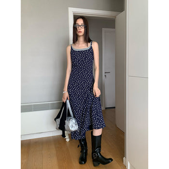 fake two-piece slip dress
