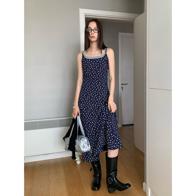 fake two-piece slip dress