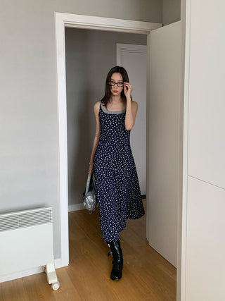 fake two-piece slip dress