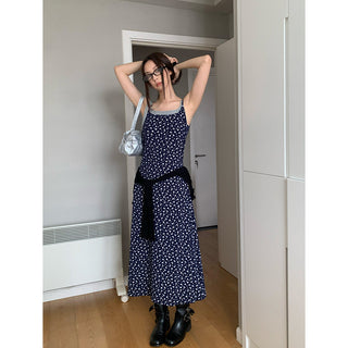 fake two-piece slip dress