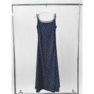 fake two-piece slip dress