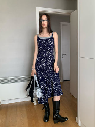 fake two-piece slip dress