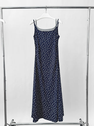 fake two-piece slip dress
