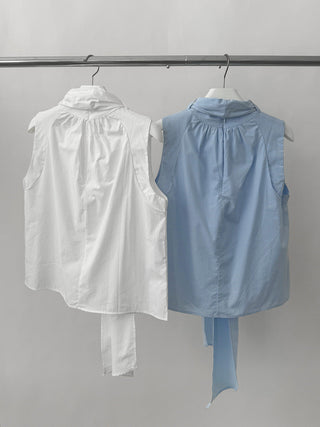 butterfly lace-up shirt
