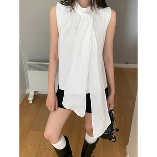butterfly lace-up shirt