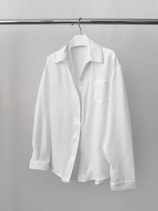 lace V-neck sun shirt