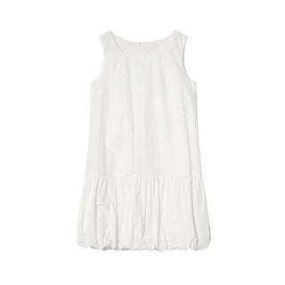 sleeveless bud vest dress