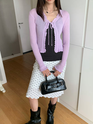 short sun cardigan top
