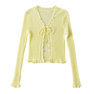 short sun cardigan top